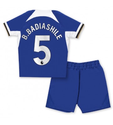 Chelsea Benoit Badiashile #5 Primera Equipación Niños 2023-24 Manga Corta (+ Pantalones cortos)